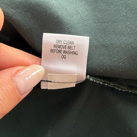 Simply Vera Vera Wang Dark Green Vintage Coat - Picture 10 of 15